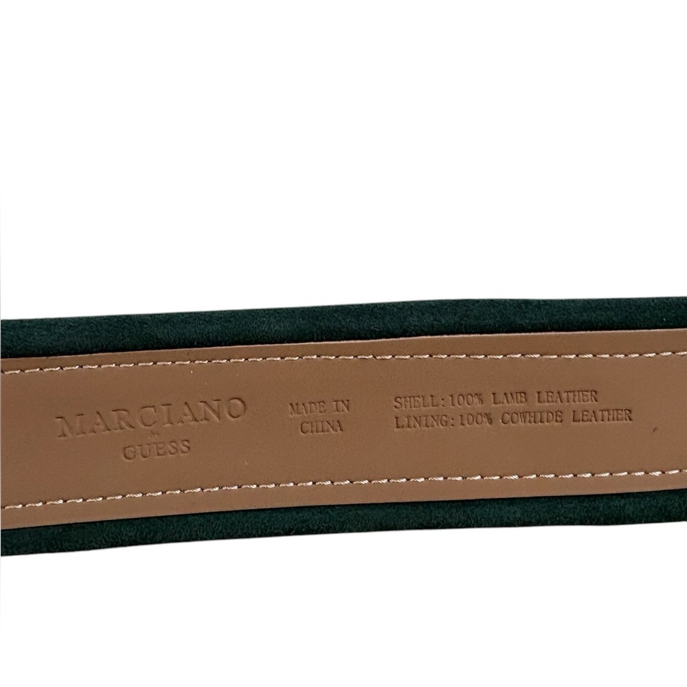 Elegant Green Belt with Gold Buckle - Size XS - Picture 8 of 8